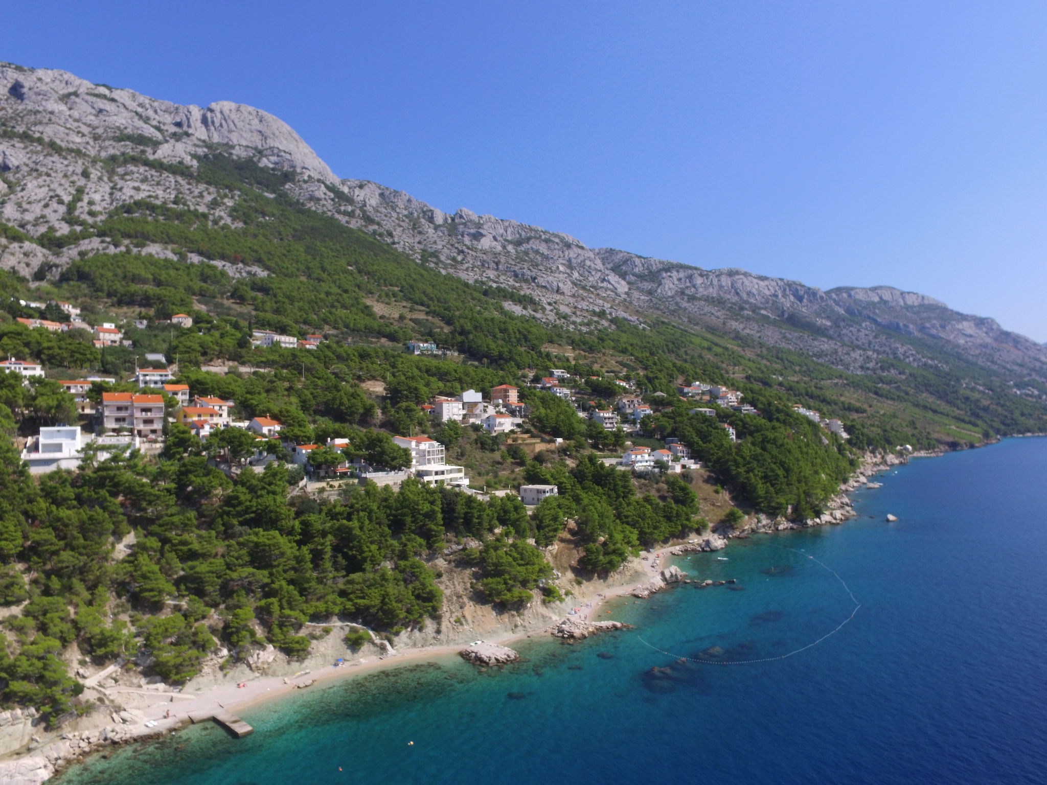 Foto 15 - Casa con 1 camera da letto a Omiš con piscina e vista mare