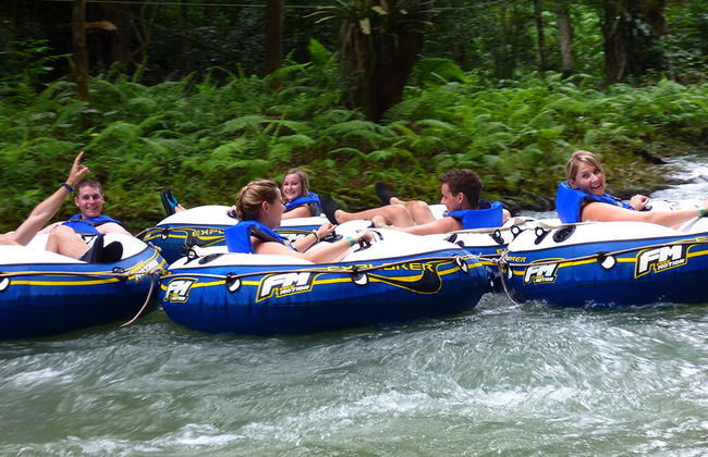 Expedición en la Jungla Chukka con Tirolesa y Tubing en el Río - Foto 2