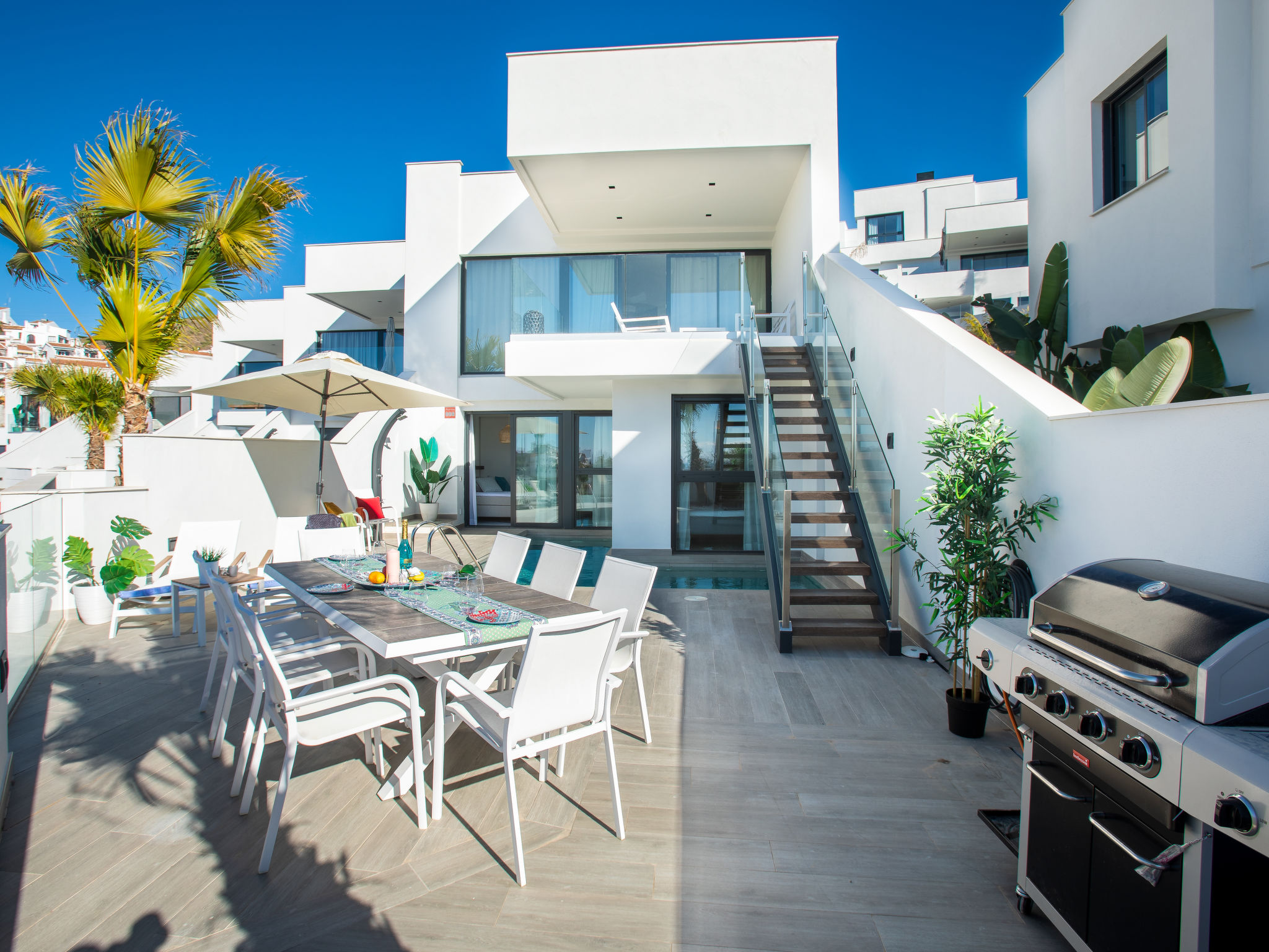 Photo 2 - Maison de 3 chambres à Nerja avec piscine privée et vues à la mer