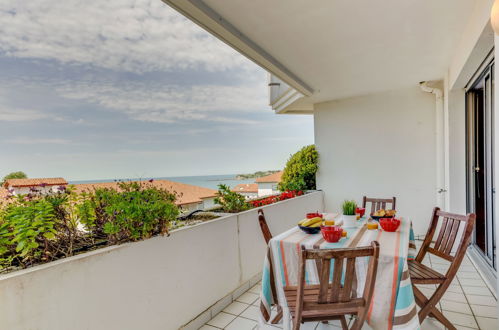 Foto 1 - Apartamento de 1 habitación en Ciboure con terraza y vistas al mar