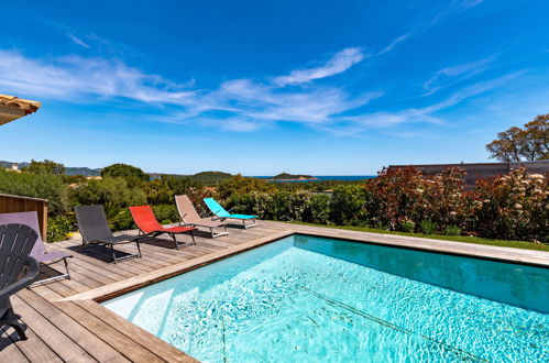Foto 31 - Casa de 4 habitaciones en Zonza con piscina privada y vistas al mar