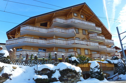 Foto 18 - Apartamento de 2 habitaciones en Ollon con vistas a la montaña