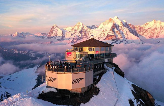 In the Footsteps of James Bond: Cable-car Ticket to Schilthorn's Bond World Exhibition and Birg Thri - Photo 7