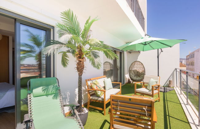 Apartamento de 3 quartos em Olhão com piscina e terraço - Foto 1