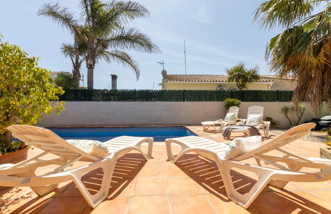 Casa de 4 quartos em Deltebre com piscina privada e jardim - Foto 22