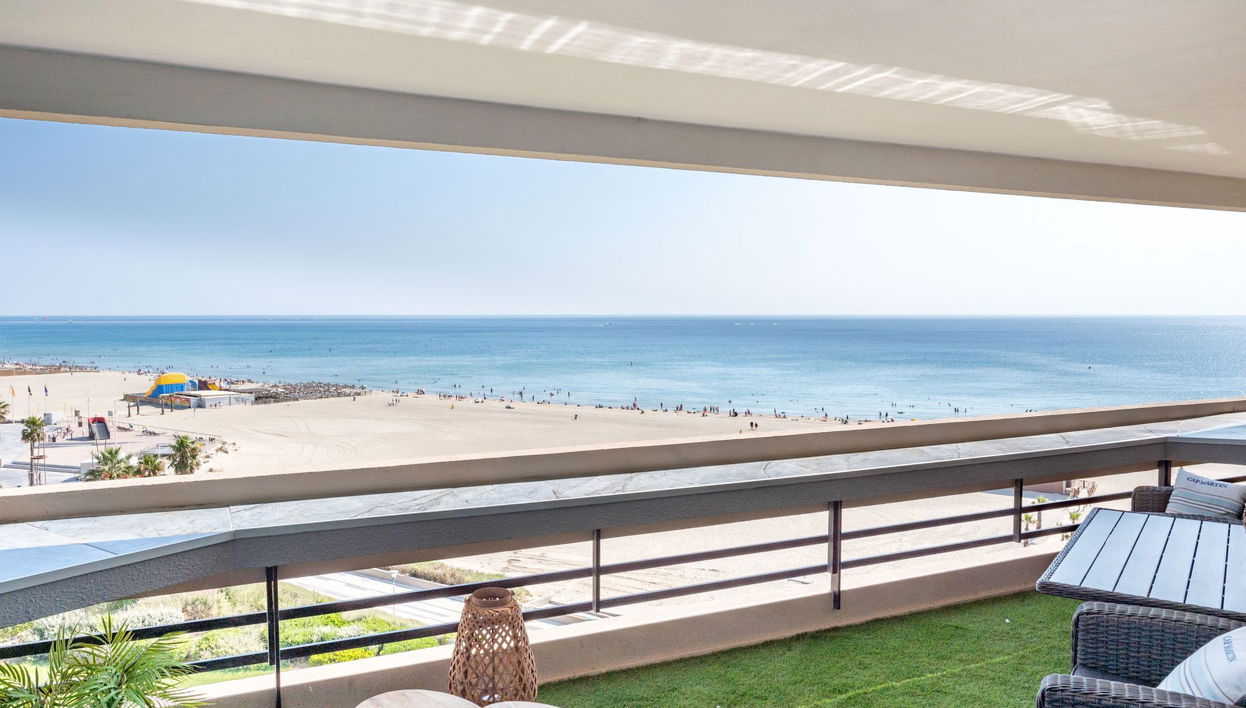 Apartment mit 2 Schlafzimmern in Canet-en-Roussillon mit terrasse - Foto 1