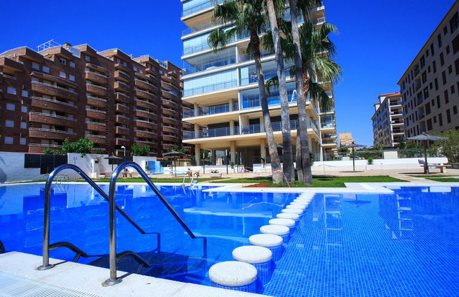 Appartamento con 3 camere da letto a Oropesa del Mar con piscina e giardino - Foto 27