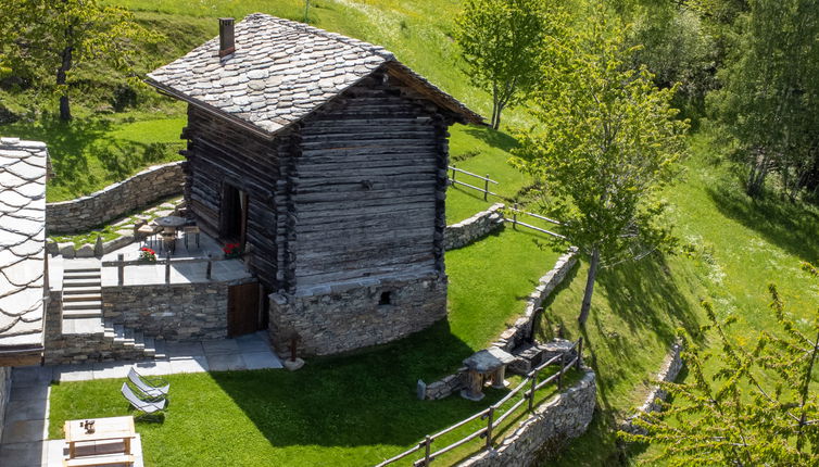 Photo 1 - Maison de 1 chambre à Introd avec vues sur la montagne