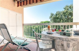Foto 1 - Apartamento de 1 quarto em Fréjus com jardim e vistas do mar