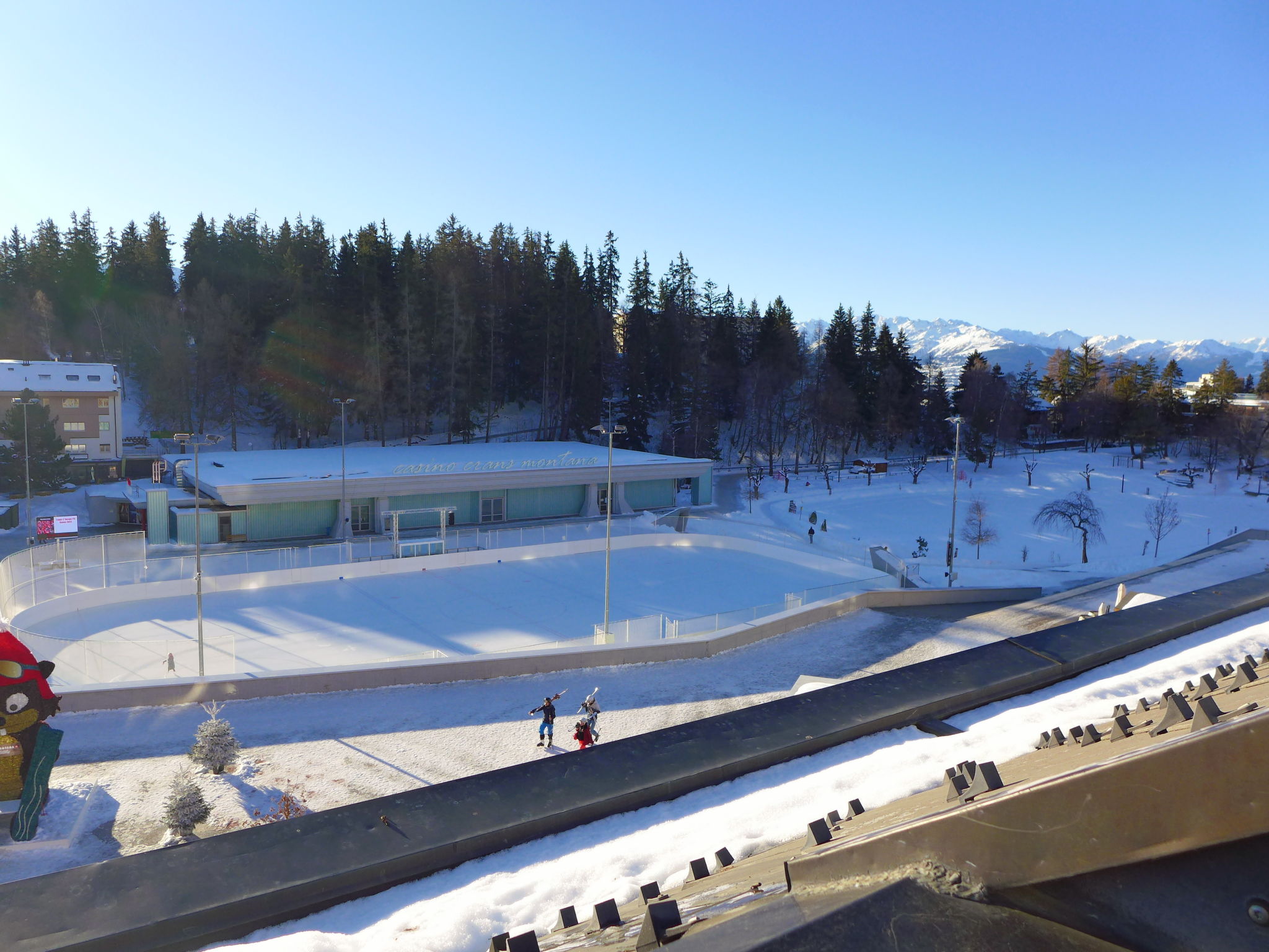 Foto 20 - Apartamento de 1 habitación en Crans-Montana con vistas a la montaña