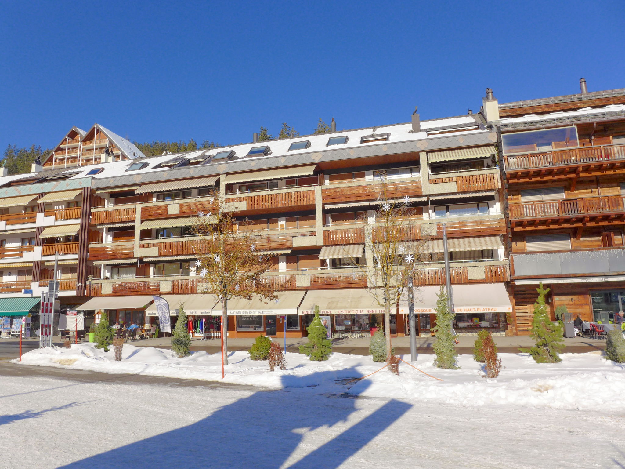 Foto 19 - Apartamento de 1 habitación en Crans-Montana con vistas a la montaña