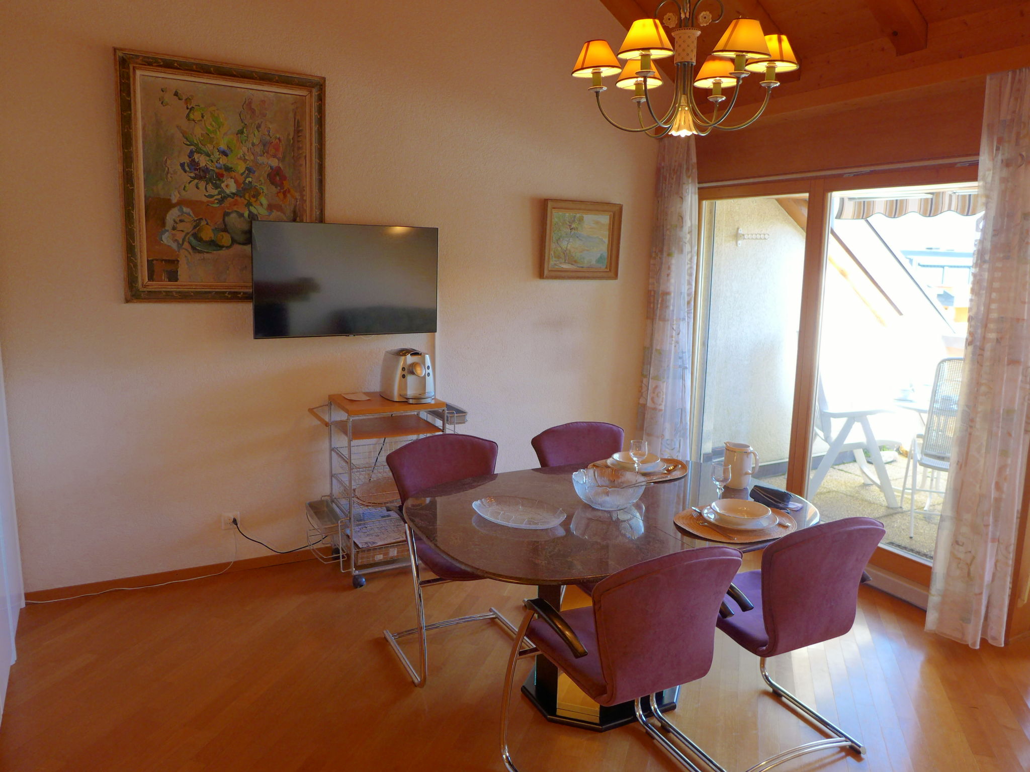 Foto 6 - Apartamento de 1 habitación en Crans-Montana con vistas a la montaña