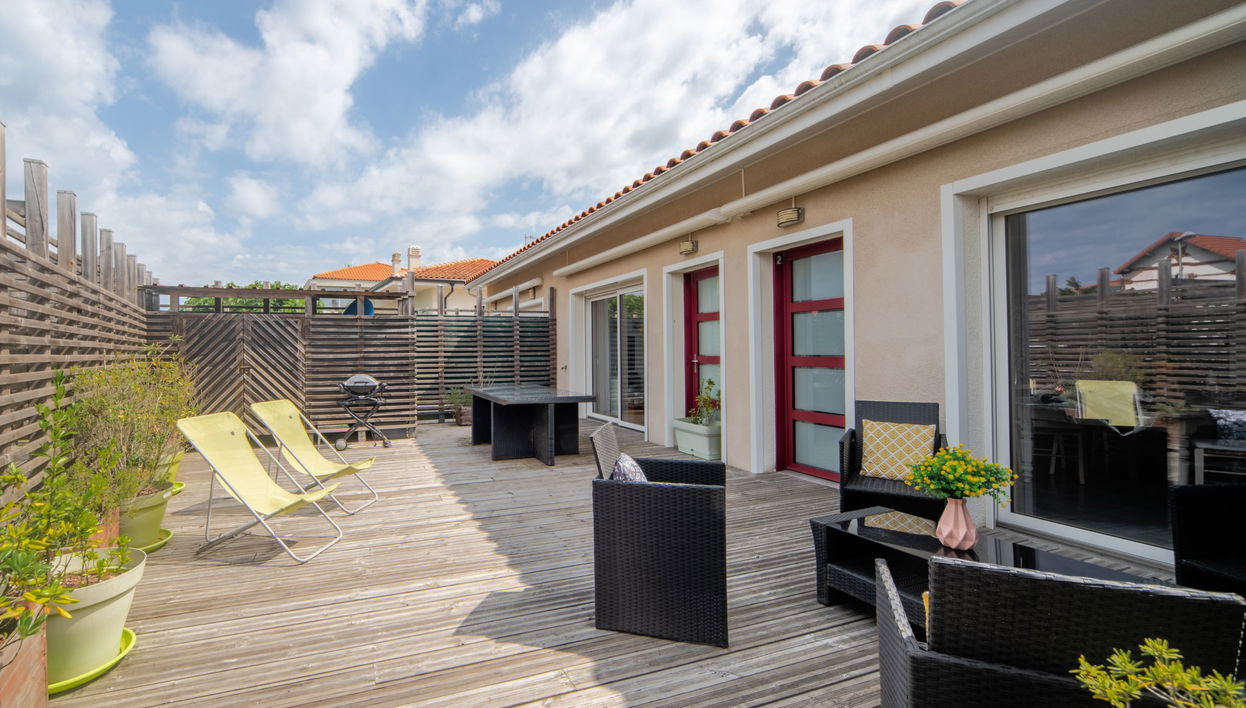 Appartamento con 3 camere da letto a Mimizan con terrazza - Foto 1