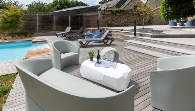 Haus mit 5 Schlafzimmern in Le Tronchet mit privater pool und garten - Foto 2
