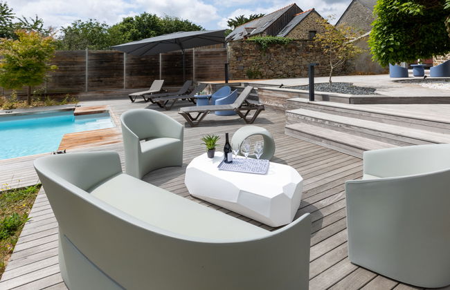 Casa de 5 quartos em Le Tronchet com piscina privada e jardim - Foto 2