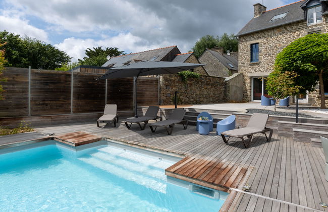 Casa de 5 quartos em Le Tronchet com piscina privada e jardim - Foto 6