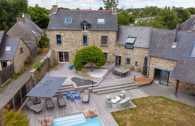 Casa de 5 quartos em Le Tronchet com piscina privada e jardim - Foto 9