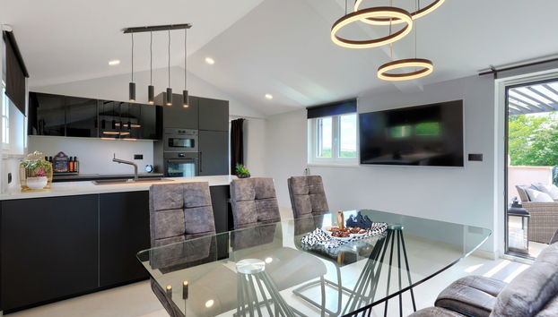 Casa con 4 camere da letto a Karojba con piscina privata e giardino - Foto 4