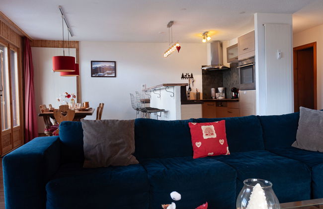Apartamento de 4 quartos em Veysonnaz com jardim e terraço - Foto 10