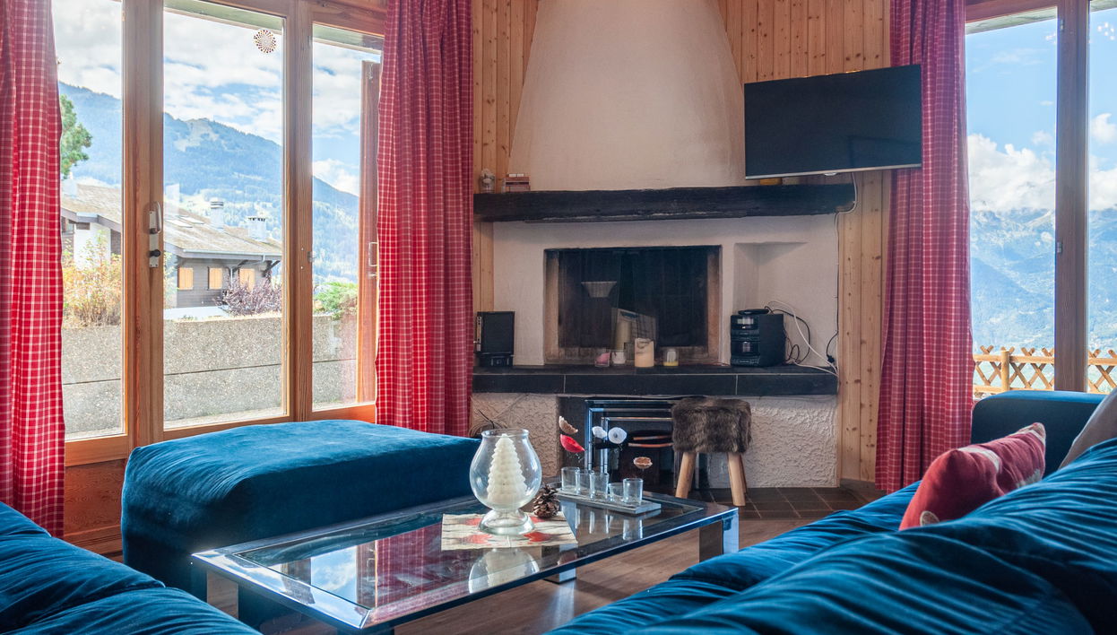 Apartamento de 4 quartos em Veysonnaz com jardim e terraço - Foto 1