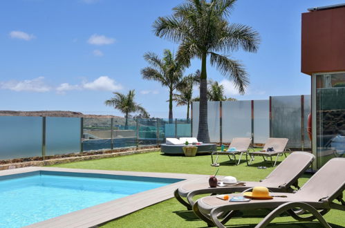 Foto 25 - Casa de 2 quartos em San Bartolomé de Tirajana com piscina privada e vistas do mar