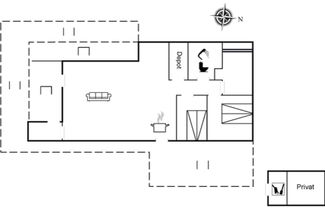 Foto 1 - Casa de 3 quartos em Oksbøl com terraço