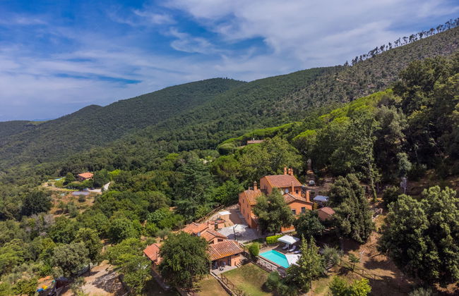 Apartamento de 2 quartos em Castagneto Carducci com piscina e jardim - Foto 45