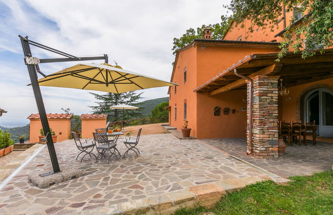 Apartamento de 2 quartos em Castagneto Carducci com piscina e jardim - Foto 48