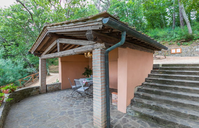 Apartamento de 2 quartos em Castagneto Carducci com piscina e jardim - Foto 40