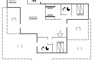 Foto 2 - Casa de 3 quartos em Blokhus com terraço