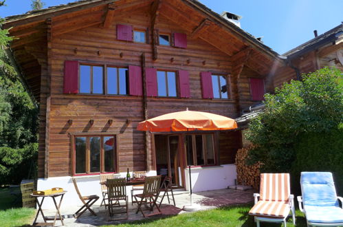 Photo 1 - Maison de 3 chambres à Icogne avec jardin et vues sur la montagne