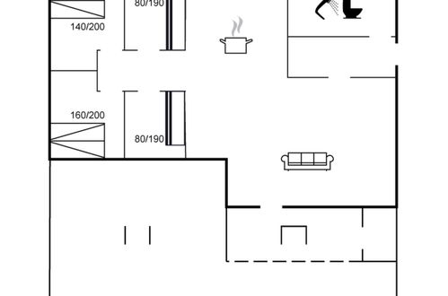 Foto 25 - Casa con 4 camere da letto a Klitmøller con terrazza