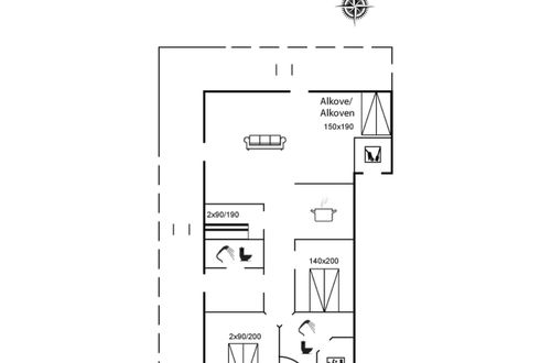 Photo 25 - 3 bedroom House in Pandrup with terrace and sauna