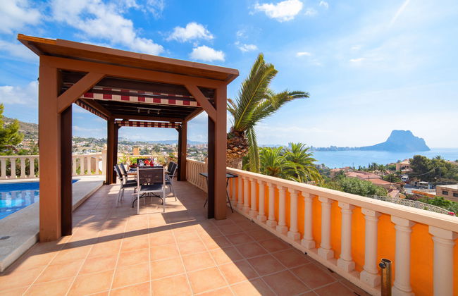 Casa con 4 camere da letto a Calp con piscina privata e terrazza - Foto 25