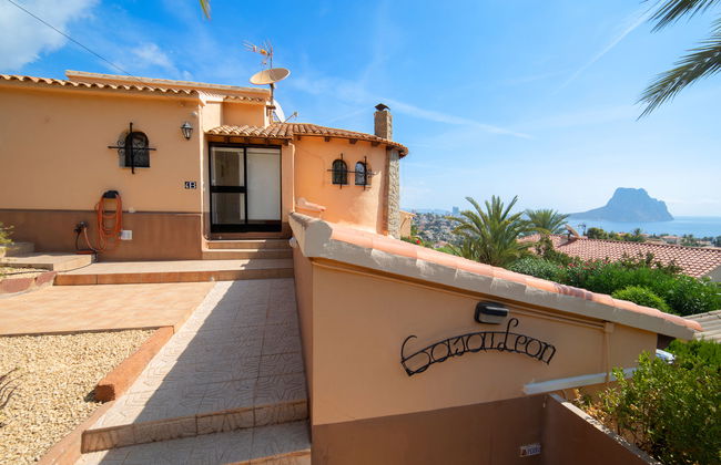 Casa con 4 camere da letto a Calp con piscina privata e terrazza - Foto 32