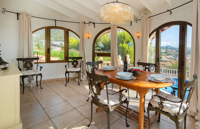 Casa con 4 camere da letto a Calp con piscina privata e terrazza - Foto 3