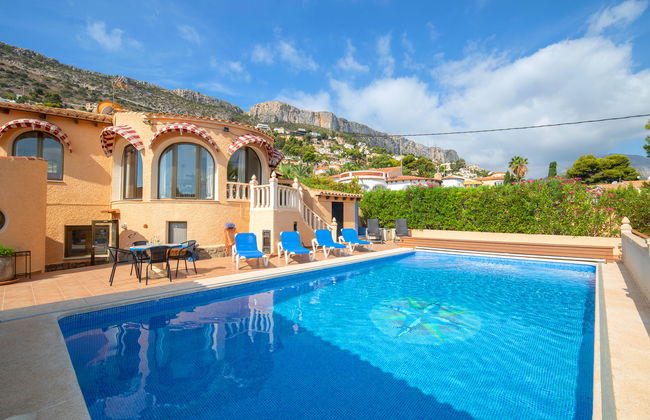 Casa con 4 camere da letto a Calp con piscina privata e terrazza - Foto 31