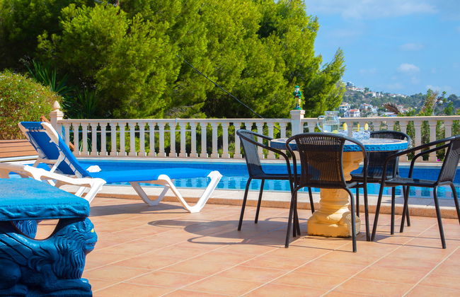 Casa con 4 camere da letto a Calp con piscina privata e terrazza - Foto 24