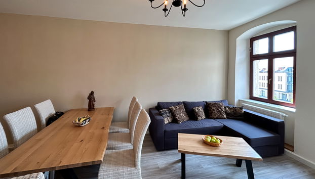 Apartment mit 2 Schlafzimmern in Zittau mit garten - Foto 2