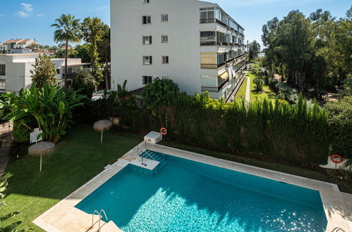 Foto 23 - Apartamento de 2 quartos em Marbella com piscina e vistas do mar