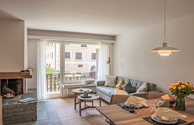Apartamento de 2 quartos em Pontresina com jardim - Foto 2