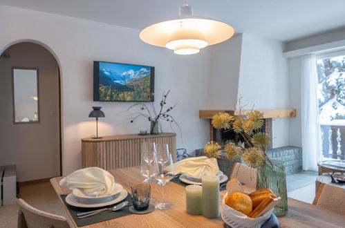 Photo 18 - Appartement de 1 chambre à Pontresina avec jardin et vues sur la montagne