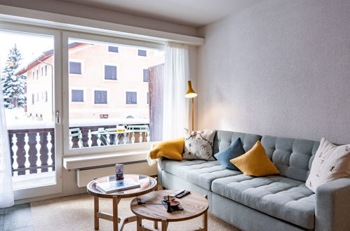 Foto 2 - Apartment mit 1 Schlafzimmer in Pontresina mit garten und blick auf die berge