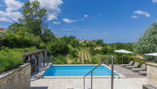 Maison de 3 chambres à Buje avec piscine privée et jardin - Photo 2