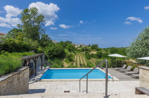 Photo 2 - Maison de 2 chambres à Buje avec piscine privée et jardin