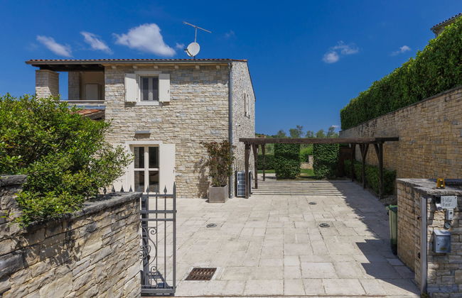 Casa de 3 quartos em Buje com piscina privada e jardim - Foto 39
