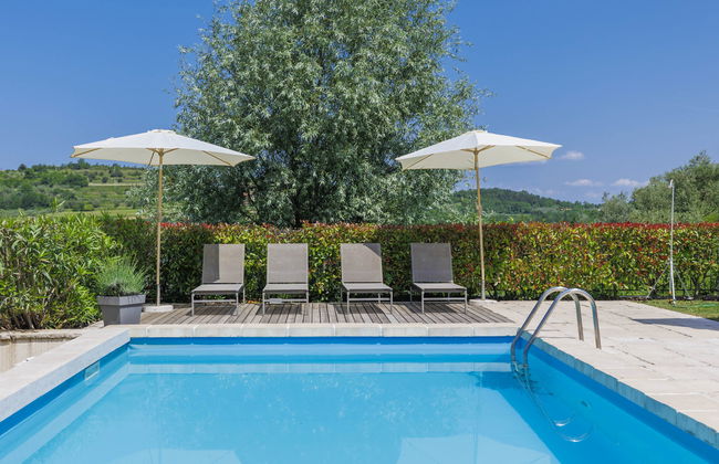 Casa de 3 quartos em Buje com piscina privada e jardim - Foto 12