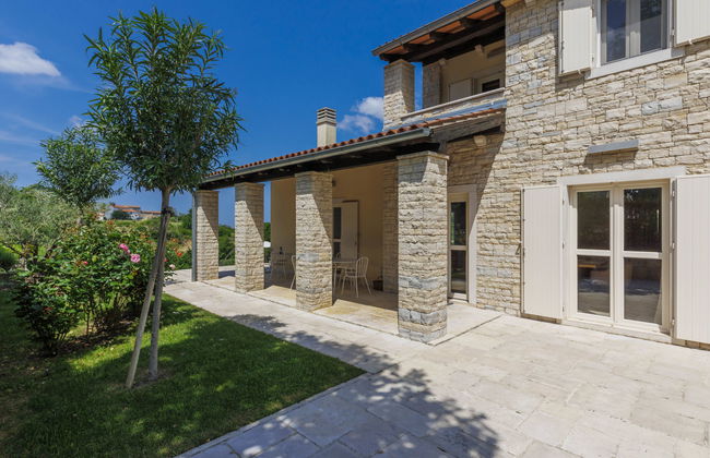 Casa de 3 quartos em Buje com piscina privada e jardim - Foto 3