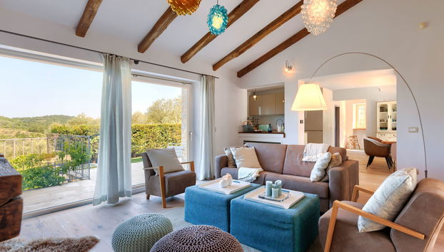 Maison de 3 chambres à Buje avec piscine privée et jardin - Photo 4