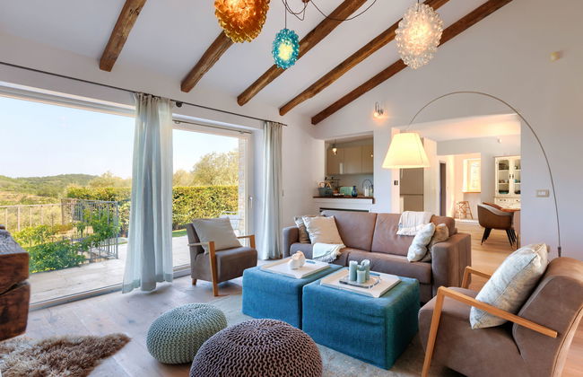 Casa de 3 quartos em Buje com piscina privada e jardim - Foto 4